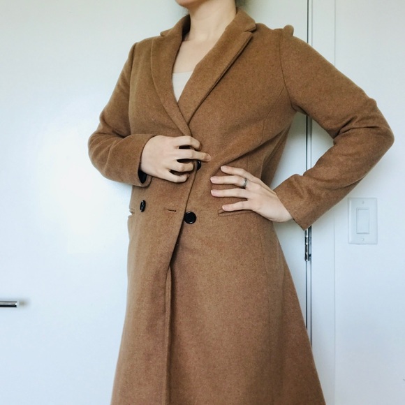 Tan Pea Coat Traditional style - Picture 5 of 10